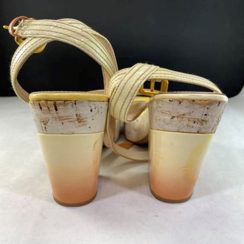 Prada Ombre Platform Sandals